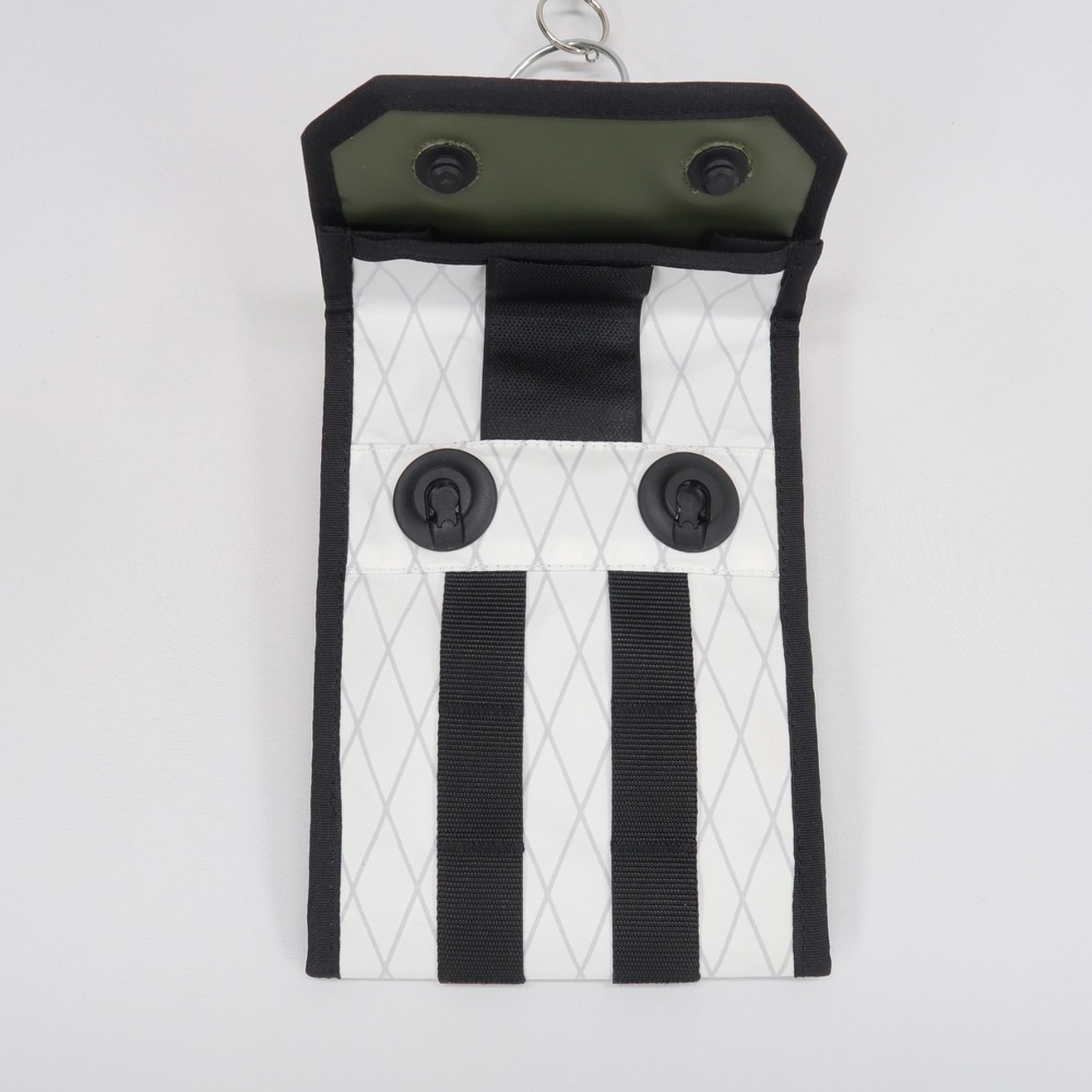 Orbitgear MODF12 Mag WH Pouch White Grid X Pac Waterproof Techwear Modular - Picture 7 of 11